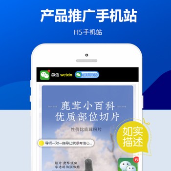 移动营销推广落地页
