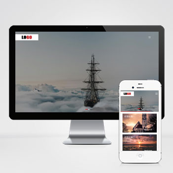 响应式高端大气的集团公司自适应手机